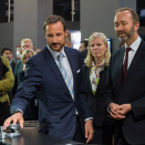 4. juni: Kronprins Haakon besøker Nor-Shipping 2013 (Foto: Berit Roald / NTB scanpix)